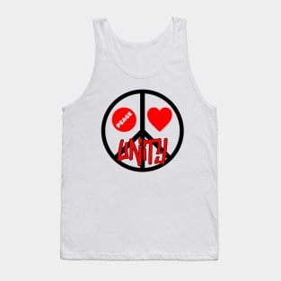 Peace Love Unity Tank Top